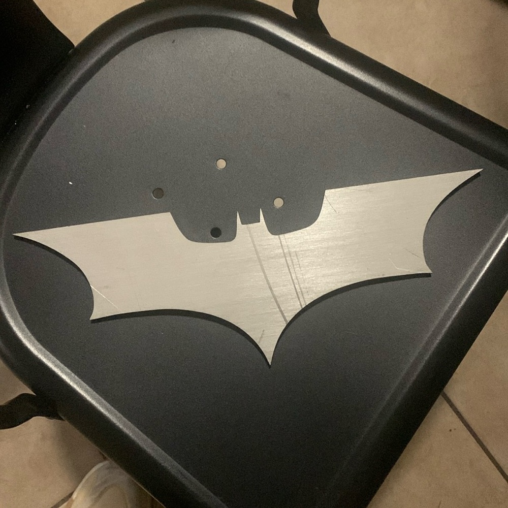 Batman metal logo